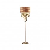 CJ104 BROWN FLOOR LAMP
